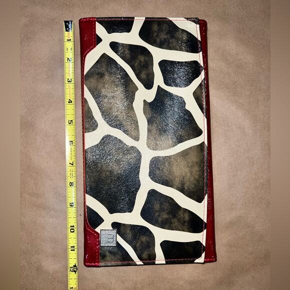 Miche Bag Jayma Giraffe Animal Print Brown Red Cover Shell Fits Classic Bag - Picture 5 of 7